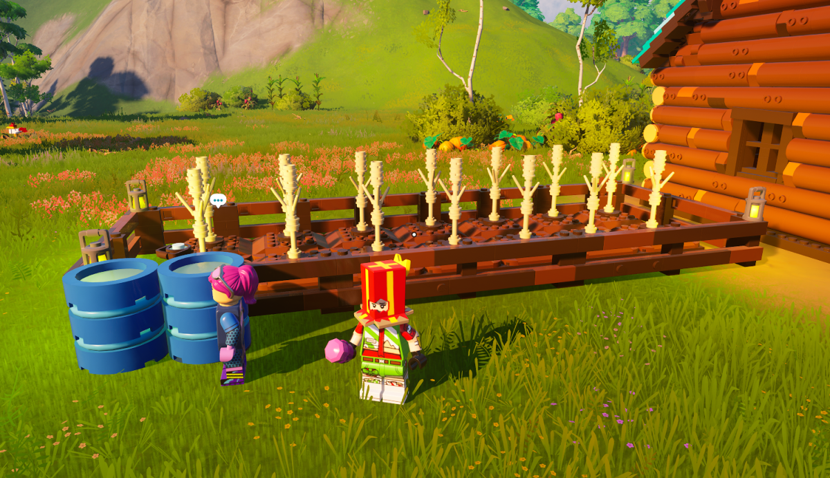 Lego fortnite how to plant trees