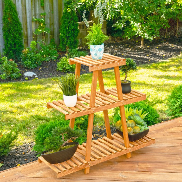 Tree shaped plant stand